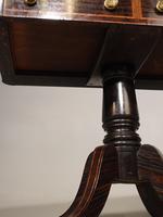 Elegant 4 Drawer Regency Period Library Table (6 of 6) Elegant 4 Drawer Regency Period Library Table (6 of 6)