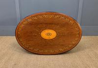 Fine Quality Oval Inlaid Mahogany Occasional Table (14 of 16) Fine Quality Oval Inlaid Mahogany Occasional Table (14 of 16)