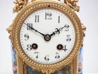 Wow! French Blue Sevres Mantel Clock 8 Day Striking Mantle Clock (9 of 12) Wow! French Blue Sevres Mantel Clock 8 Day Striking Mantle Clock (9 of 12)
