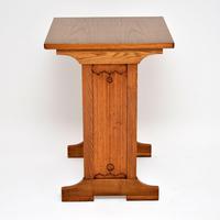 Antique Arts & Crafts Elm Writing Table (6 of 8) Antique Arts & Crafts Elm Writing Table (6 of 8)