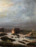 Original 19th Century Period Antique Scottish Highland Bridge Landscape Oil Painting (5 of 11) Original 19th Century Period Antique Scottish Highland Bridge Landscape Oil Painting (5 of 11)