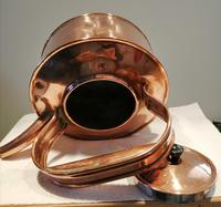 Antique Copper Advertising Kettle (3 of 7) Antique Copper Advertising Kettle (3 of 7)