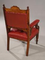 Finely Carved Late 19th Century Civic Armchair (4 of 8) Finely Carved Late 19th Century Civic Armchair (4 of 8)