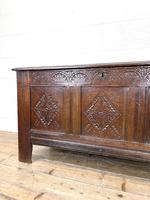 18th Century Carved Oak Coffer (3 of 10) 18th Century Carved Oak Coffer (3 of 10)