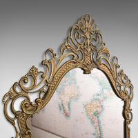 Large Antique Wall Mirror, Italian, Gilt Metal, Hall, Bedroom, Rococo, Victorian (6 of 12) Large Antique Wall Mirror, Italian, Gilt Metal, Hall, Bedroom, Rococo, Victorian (6 of 12)