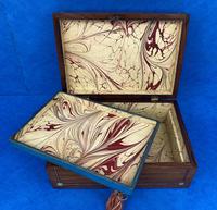 Victorian Rosewood Jewellery Box with Inlay (9 of 10) Victorian Rosewood Jewellery Box with Inlay (9 of 10)