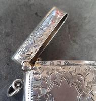 Sterling Silver Vesta Case - 1920 (4 of 4) Sterling Silver Vesta Case - 1920 (4 of 4)