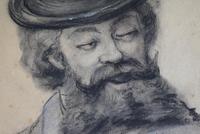 19th Century Charcoal Drawing Bearded Gent (4 of 10) 19th Century Charcoal Drawing Bearded Gent (4 of 10)