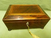Regency Rosewood Jewellery / Sewing Box - Original Tray + Accessories c.1820 (11 of 15) Regency Rosewood Jewellery / Sewing Box - Original Tray + Accessories c.1820 (11 of 15)
