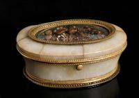 Antique French Jewellery Casket, Alabaster, Ormolu, Dried Flowers (2 of 13) Antique French Jewellery Casket, Alabaster, Ormolu, Dried Flowers (2 of 13)