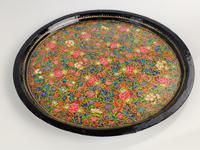 Kashmiri Papier-mâché Tray (7 of 10) Kashmiri Papier-mâché Tray (7 of 10)