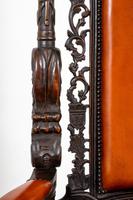 Superb Pair of Oak Throne Chairs (9 of 14) Superb Pair of Oak Throne Chairs (9 of 14)