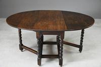 Oak Oval Drop Leaf Dining Table (4 of 12) Oak Oval Drop Leaf Dining Table (4 of 12)