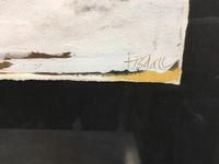 Pair of Mid 20th Century Abstract Studies, Signed (5 of 8) Pair of Mid 20th Century Abstract Studies, Signed (5 of 8)