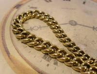 Antique Pocket Watch Chain 1870s Victorian Huge Brass Albert With T Bar & Fancy Mount (6 of 12) Antique Pocket Watch Chain 1870s Victorian Huge Brass Albert With T Bar & Fancy Mount (6 of 12)