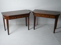 Pair of Georgian Fold Over Tea Tables