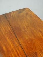 Irish Regency Mahogany Foldover Tea Table (4 of 12) Irish Regency Mahogany Foldover Tea Table (4 of 12)