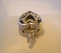 Vintage Silver Engagement Ring Heart Opening Charm 1960s For Ladies Bracelet (6 of 11) Vintage Silver Engagement Ring Heart Opening Charm 1960s For Ladies Bracelet (6 of 11)