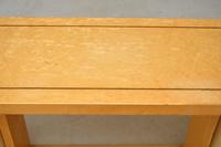 1970’s Vintage Italian Maple Console Table (8 of 11) 1970’s Vintage Italian Maple Console Table (8 of 11)