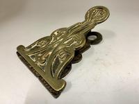 Antique Brass Document Clip circa 1870 (3 of 6) Antique Brass Document Clip circa 1870 (3 of 6)