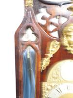 Very Rare English Fusee 5 Inch Dial Wall Clock Mahogany Gothic Ormolu Wall Clock by James Parker Cambridge (3 of 12) Very Rare English Fusee 5 Inch Dial Wall Clock Mahogany Gothic Ormolu Wall Clock by James Parker Cambridge (3 of 12)