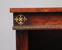 Early 19th Century Rosewood & Brass Inlaid Open Bookcase (7 of 9) Early 19th Century Rosewood & Brass Inlaid Open Bookcase (7 of 9)