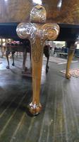 Elegant English Eavestaff Queen Anne Style Grained Walnut Grand Piano with Matching Duet Piano Stool (8 of 8) Elegant English Eavestaff Queen Anne Style Grained Walnut Grand Piano with Matching Duet Piano Stool (8 of 8)