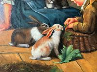 Huge Stunning 20thc Oil Portrait Painting Of 2 Children Playing In A Barn (9 of 12) Huge Stunning 20thc Oil Portrait Painting Of 2 Children Playing In A Barn (9 of 12)