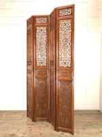 Chinese Elm Carved Screen (7 of 13) Chinese Elm Carved Screen (7 of 13)