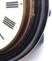 Rare W&H 7 Inch Dial Wall Clock Ebonised Case Dial Clock Station Clock (5 of 12) Rare W&H 7 Inch Dial Wall Clock Ebonised Case Dial Clock Station Clock (5 of 12)