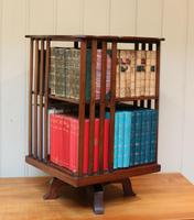 Edwardian Small Proportioned Low Mahogany Revolving Bookcase (5 of 10) Edwardian Small Proportioned Low Mahogany Revolving Bookcase (5 of 10)