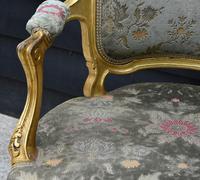 Beautiful Matched Pair of Fine Quality French Gilt Armchairs c.1900 (7 of 16) Beautiful Matched Pair of Fine Quality French Gilt Armchairs c.1900 (7 of 16)