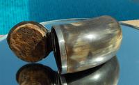 Rare Beautiful Georgian Solid Silver Mounted Hinge Lid Scottish Snuff Mull c.1800 (6 of 9) Rare Beautiful Georgian Solid Silver Mounted Hinge Lid Scottish Snuff Mull c.1800 (6 of 9)