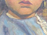 Two Oil on Canvas Portraits Little Girls Listed Dutch Artist Jeanne Brandsma (8 of 10) Two Oil on Canvas Portraits Little Girls Listed Dutch Artist Jeanne Brandsma (8 of 10)