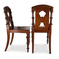 Pair of English Hall Chairs (2 of 6) Pair of English Hall Chairs (2 of 6)