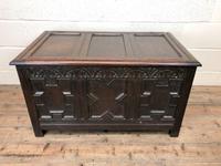 Antique Oak Coffer Blanket Box (5 of 11) Antique Oak Coffer Blanket Box (5 of 11)