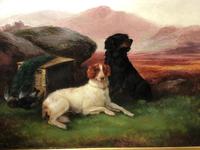 Victorian Oil Painting Hunting "Game Dogs" Signed Robert Cleminson (8 of 29) Victorian Oil Painting Hunting "Game Dogs" Signed Robert Cleminson (8 of 29)