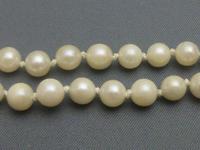 Single strand of cultured pearls (4 of 6) Single strand of cultured pearls (4 of 6)