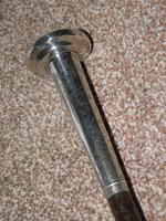 Antique Hallmarked 1916 Repousse Silver Dress / Walking Cane with Vacant Cartouche (6 of 20) Antique Hallmarked 1916 Repousse Silver Dress / Walking Cane with Vacant Cartouche (6 of 20)