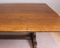 Antique Large Oak Refectory Farmhouse Kitchen Dining Table (10 of 15) Antique Large Oak Refectory Farmhouse Kitchen Dining Table (10 of 15)