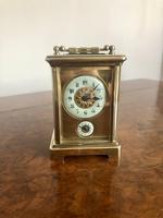 Quality Antique Victorian French Brass Carriage Clock (3 of 7) Quality Antique Victorian French Brass Carriage Clock (3 of 7)