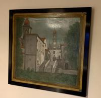 Spanish Moorish Churchyard / Monastery Scene on Tin Plate (8 of 9) Spanish Moorish Churchyard / Monastery Scene on Tin Plate (8 of 9)