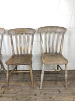 Set of Four Antique Farmhouse Kitchen Chairs (13 of 14) Set of Four Antique Farmhouse Kitchen Chairs (13 of 14)