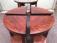 Edwardian Mahogany Round Nest of 5 Tables (9 of 9) Edwardian Mahogany Round Nest of 5 Tables (9 of 9)