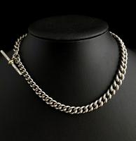 Vintage Art Deco Sterling Silver Albert Chain, Watch Chain (8 of 10) Vintage Art Deco Sterling Silver Albert Chain, Watch Chain (8 of 10)