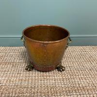 Spectacular 19th Century Victorian Arts & Crafts Antique Copper Log Bucket (6 of 7) Spectacular 19th Century Victorian Arts & Crafts Antique Copper Log Bucket (6 of 7)