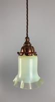 Original Vaseline Shade, Copper Ceiling Light, Rewired (8 of 10) Original Vaseline Shade, Copper Ceiling Light, Rewired (8 of 10)