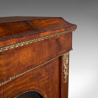 Antique Display Bookcase, English, Walnut, Boxwood, Empire, Cabinet, Regency (9 of 12) Antique Display Bookcase, English, Walnut, Boxwood, Empire, Cabinet, Regency (9 of 12)