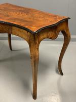 French Figured Walnut Bureau Plat Centre Table (2 of 7) French Figured Walnut Bureau Plat Centre Table (2 of 7)