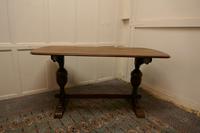 Good Quality Oak Refectory Dining Table (8 of 8) Good Quality Oak Refectory Dining Table (8 of 8)